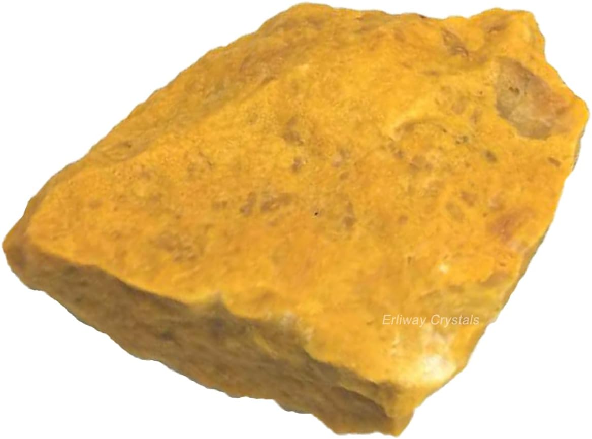 Cristales de Aventurina Amarilla, Roca Natural para Pulido