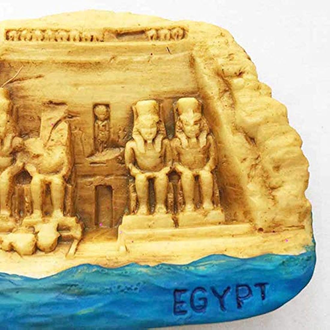 Imanes para nevera, diseño del templo de egipto en 3D