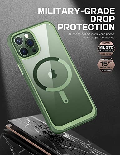SUPCASE Unicorn Beetle Mag Series - Funda para iPhone 13 Pro Max (versión 2021) de 6.7 pulgadas, funda protectora híbrida premium compatible con MagSafe (Jasper)