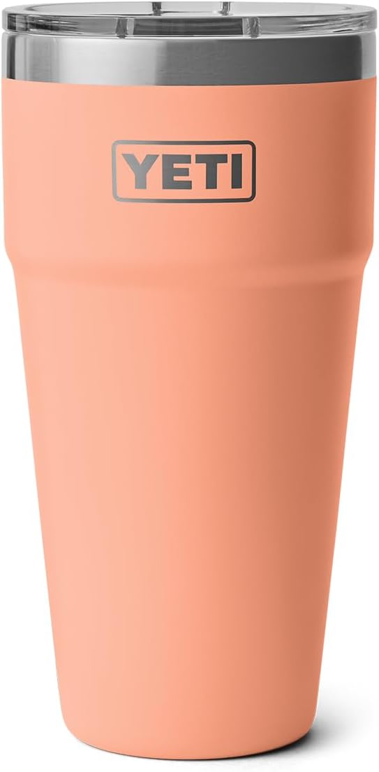 Vaso YETI Rambler 30 oz, Acero Inoxidable, Melocotón