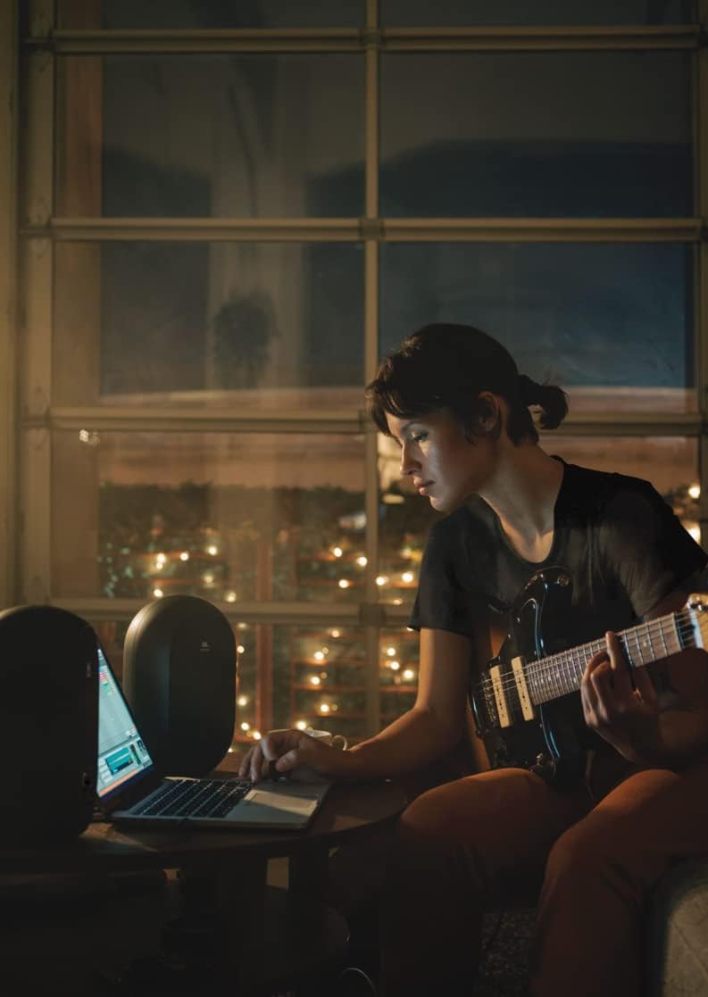 Monitores de referencia JBL 1 Series 104-BT con Bluetooth, par