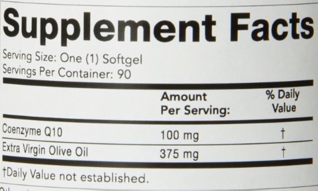 Coenzima Q10 100 mg 100