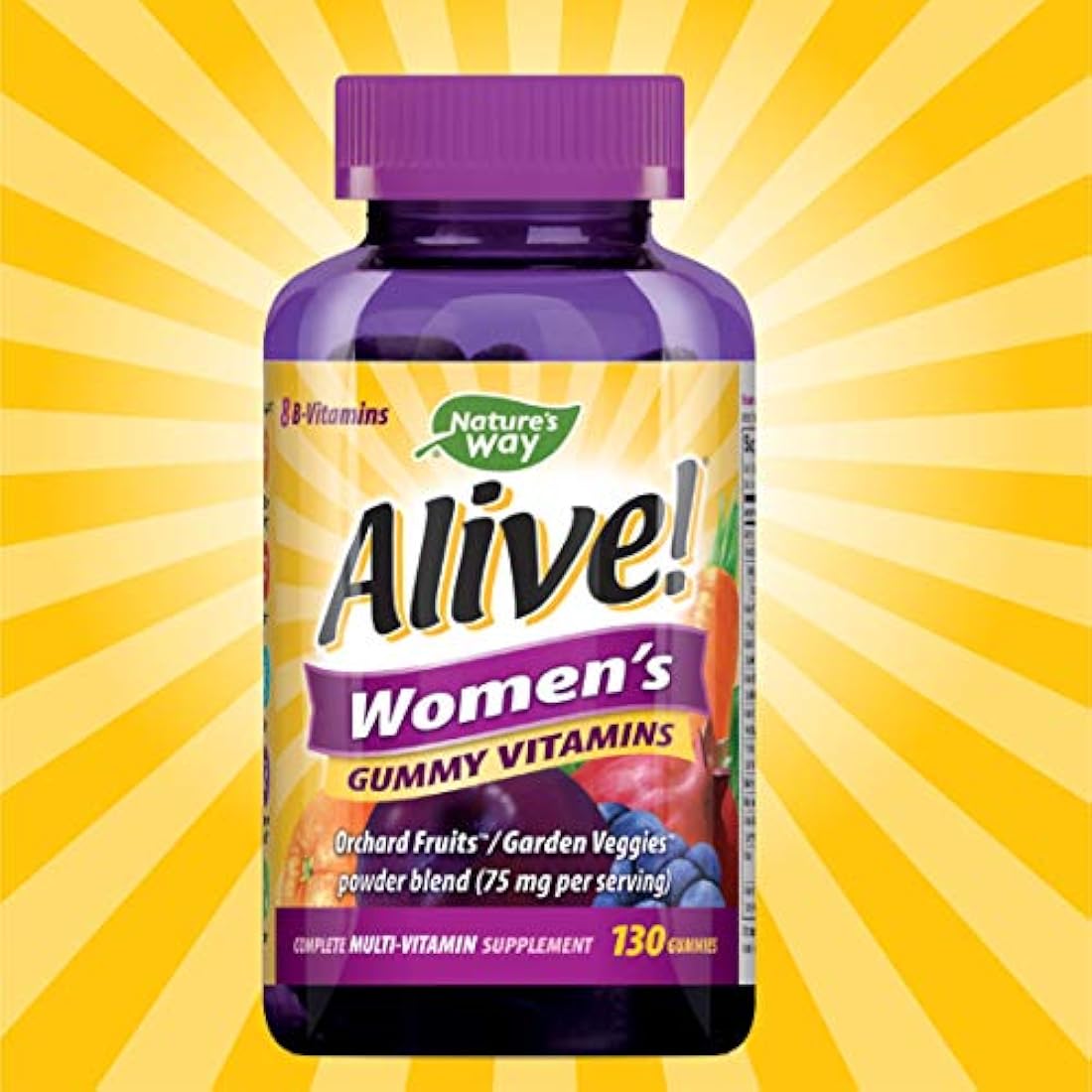 Nature's Way Alive! Multivitamina para mujer, 130 gomitas