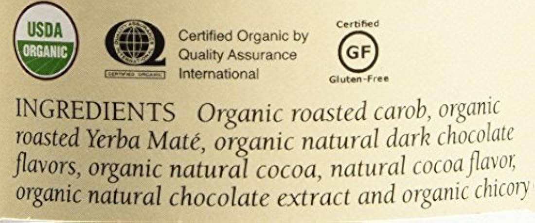 té Mate orgánico Chocolate doble oscuro, 36 bolsitas