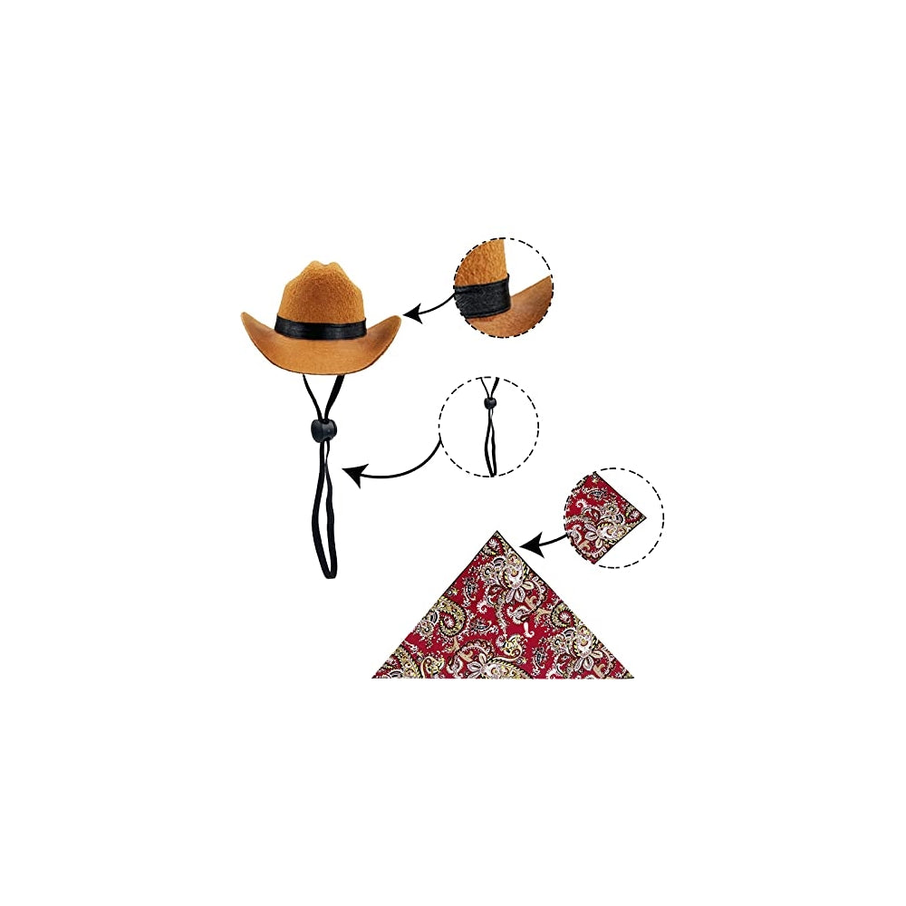 Disfraces de vaquero para mascotas talla S