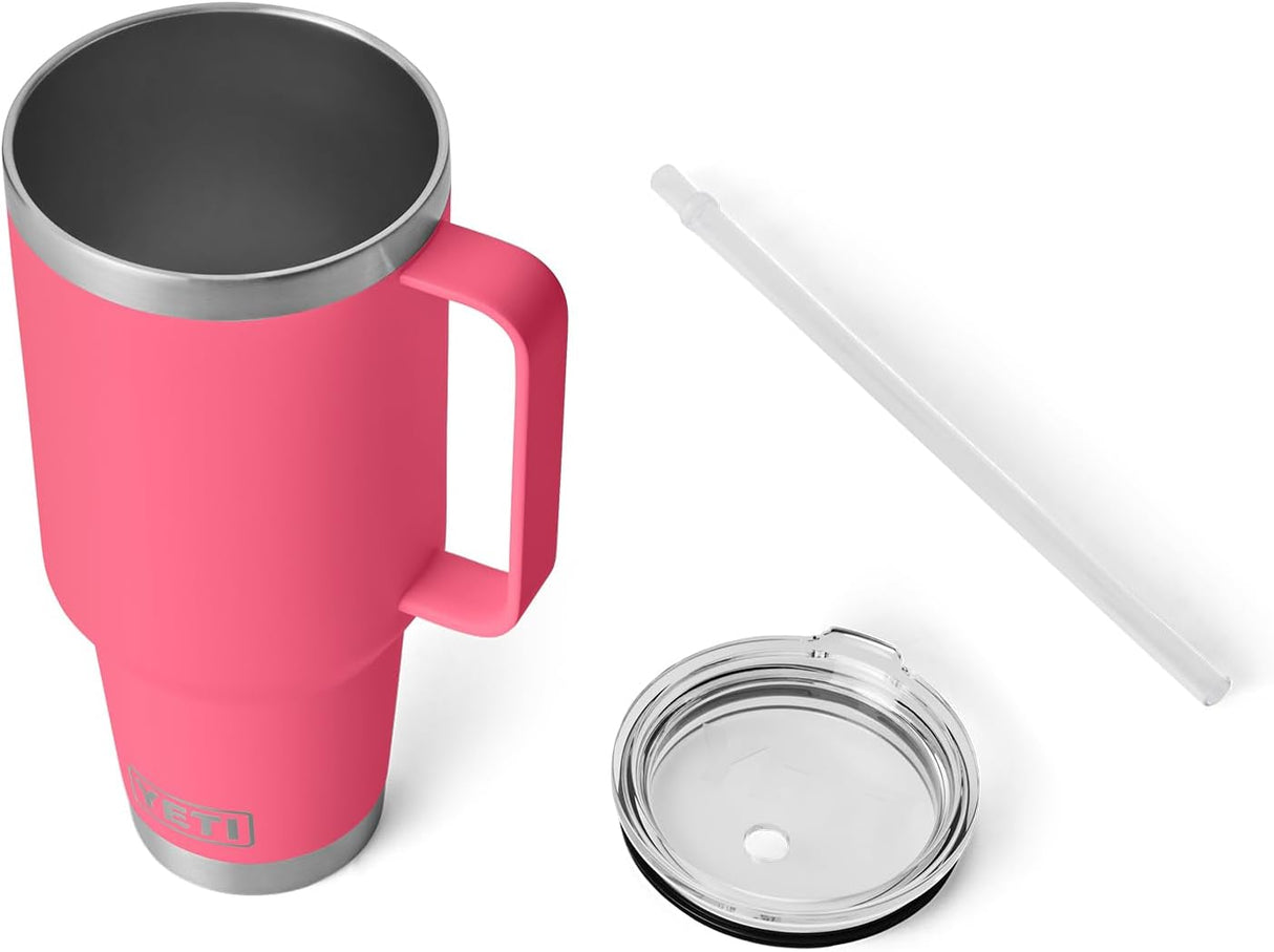 Vaso YETI Rambler con Asa Tapón de Sorbete Acero Inoxidable