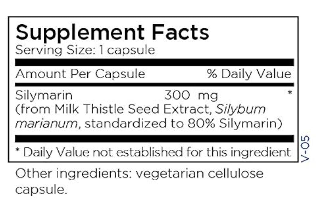 Mantenimiento - Silimarina - Estandarizado Cardo Mariano