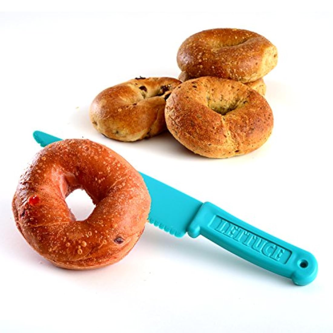 Norpro – 586 Lechuga cuchillo, azul, Azul, Azul