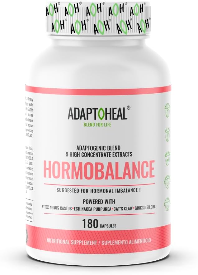 Suplemento Hormobalance Adaptógeno sistema hormonal femenino