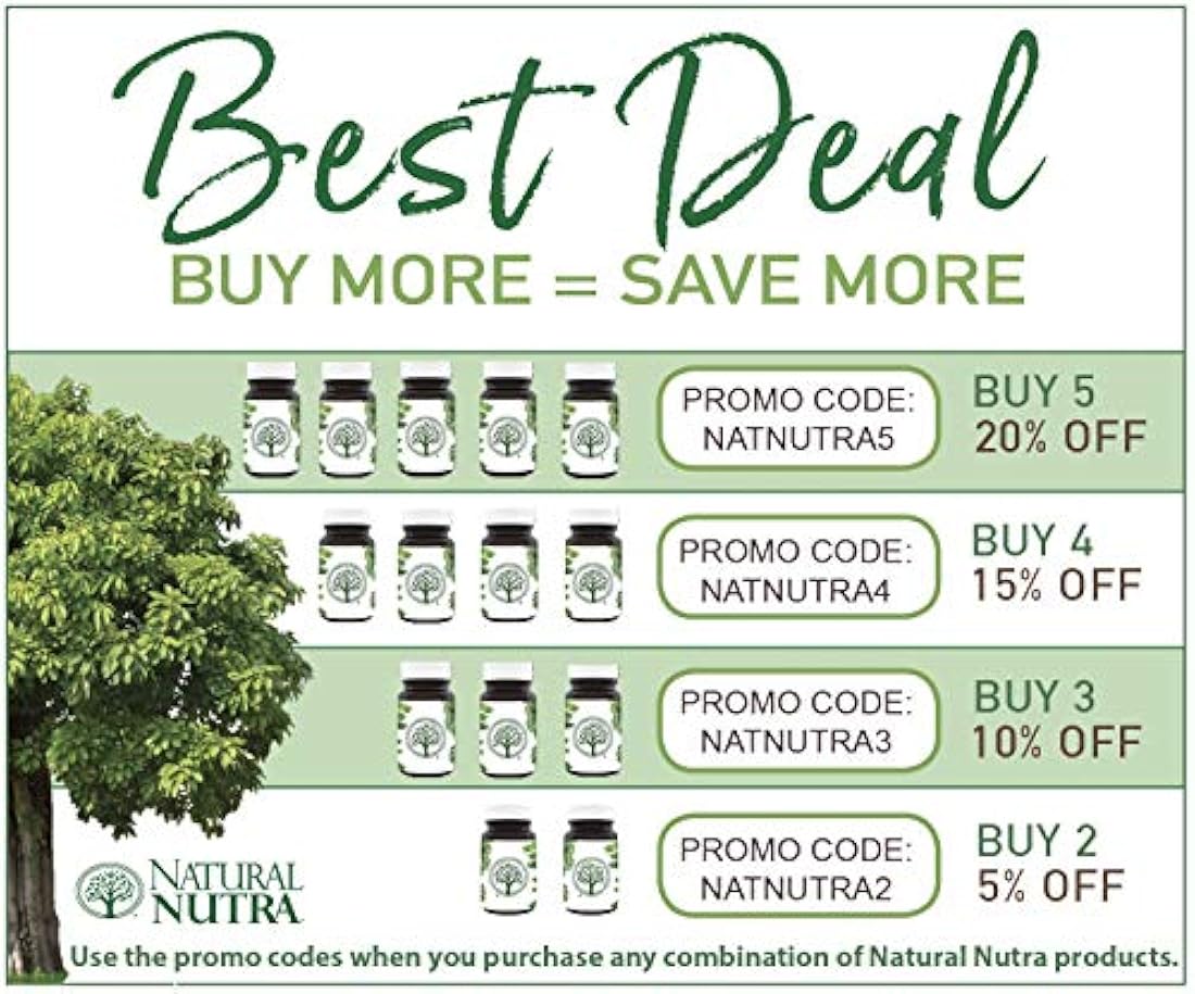 Natural Nutra - Suplemento multivitaminico de 100 capsulas