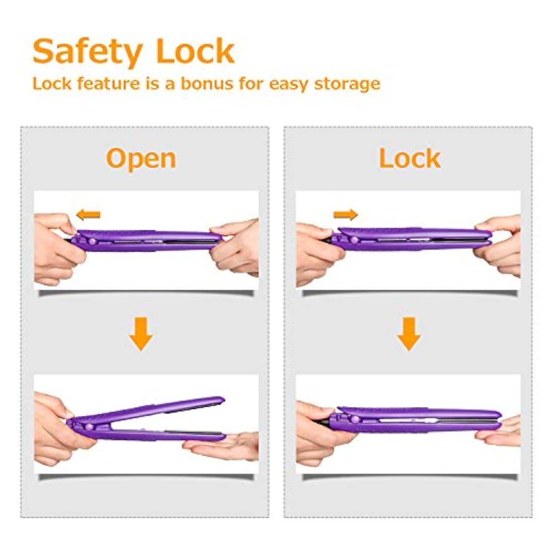 Mini plancha plana Smart cerámica AmoVee