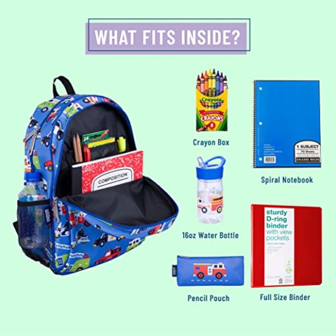 Mochila de pajaritos de Olive Kids, Héroes, talla única