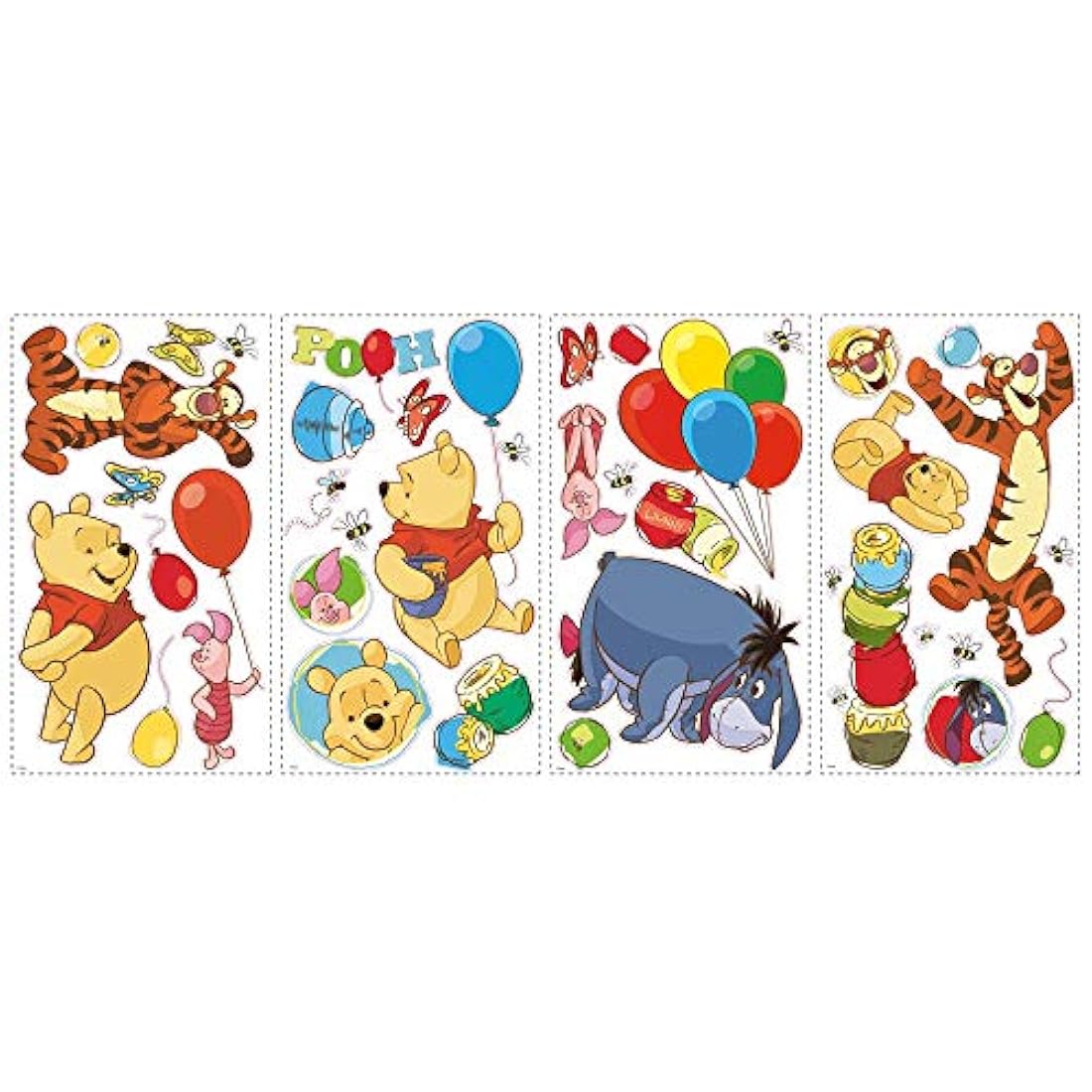 RoomMates - Adhesivo decorativo para pared Winnie The Pooh