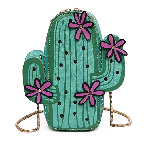 Bolso Cactus Forma PU Cuero Mini Cross