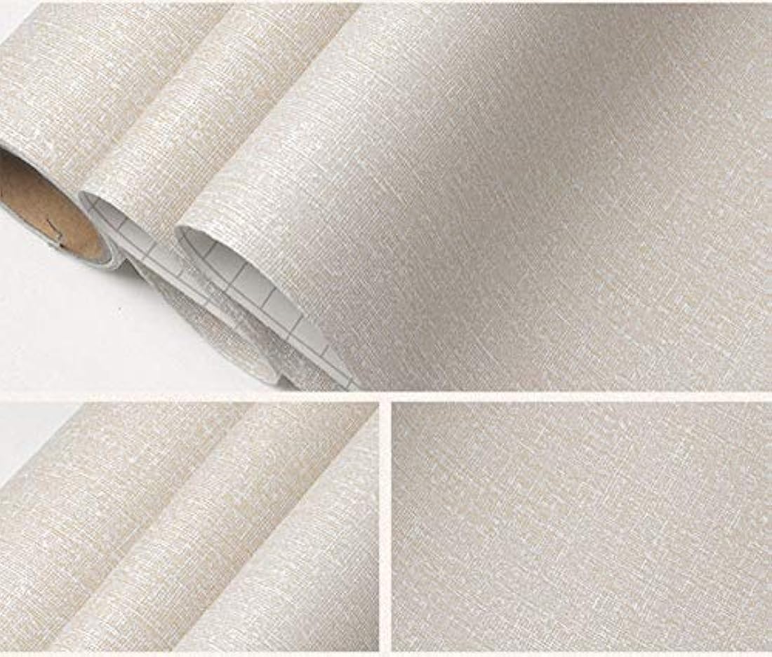 Papel pintado de papel de contacto de tela de lino