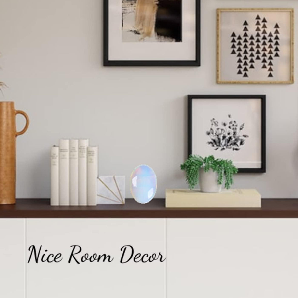 Cristales de ópalo de 2.4 pulgadas y piedras curativas