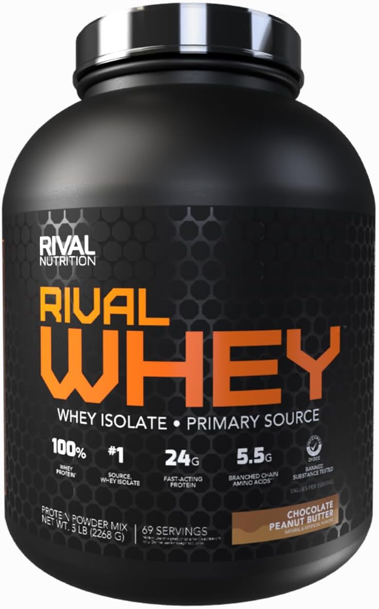 Rival Whey Proteína Chocolate Peanut Butter 5lb