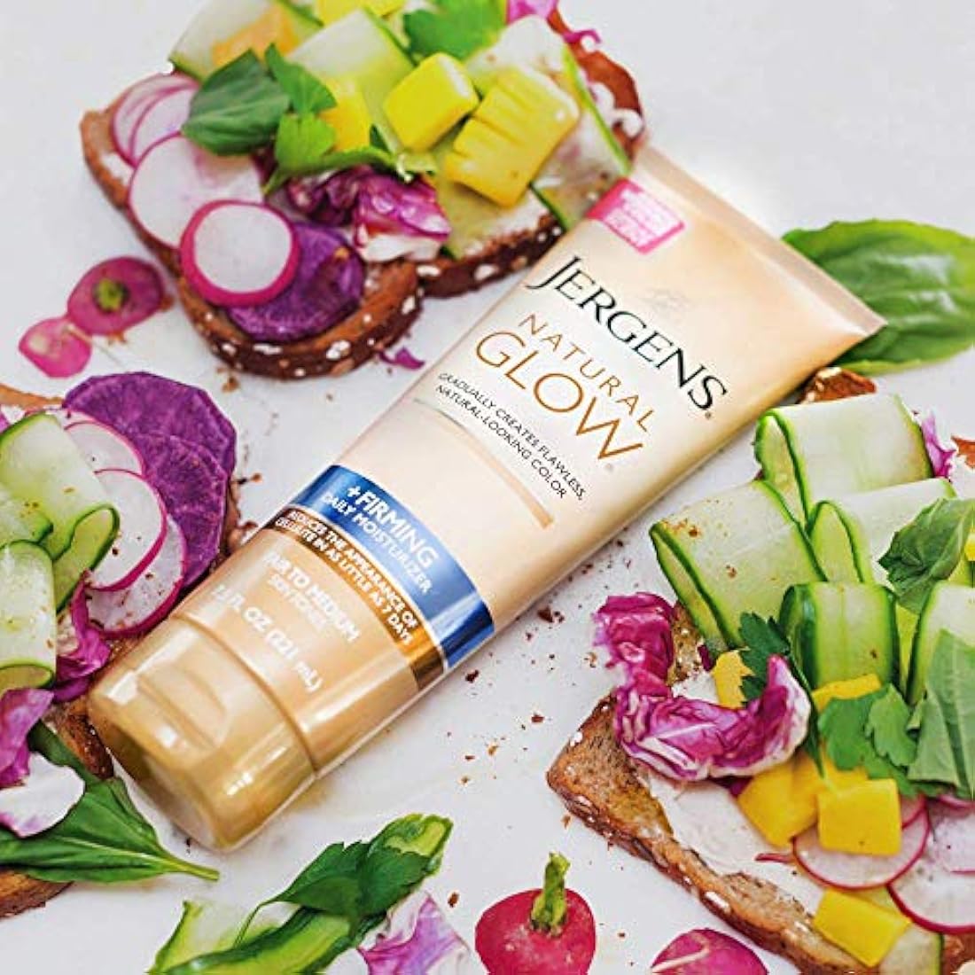 Crema humectante Natural Glow para más firmeza de uso diario