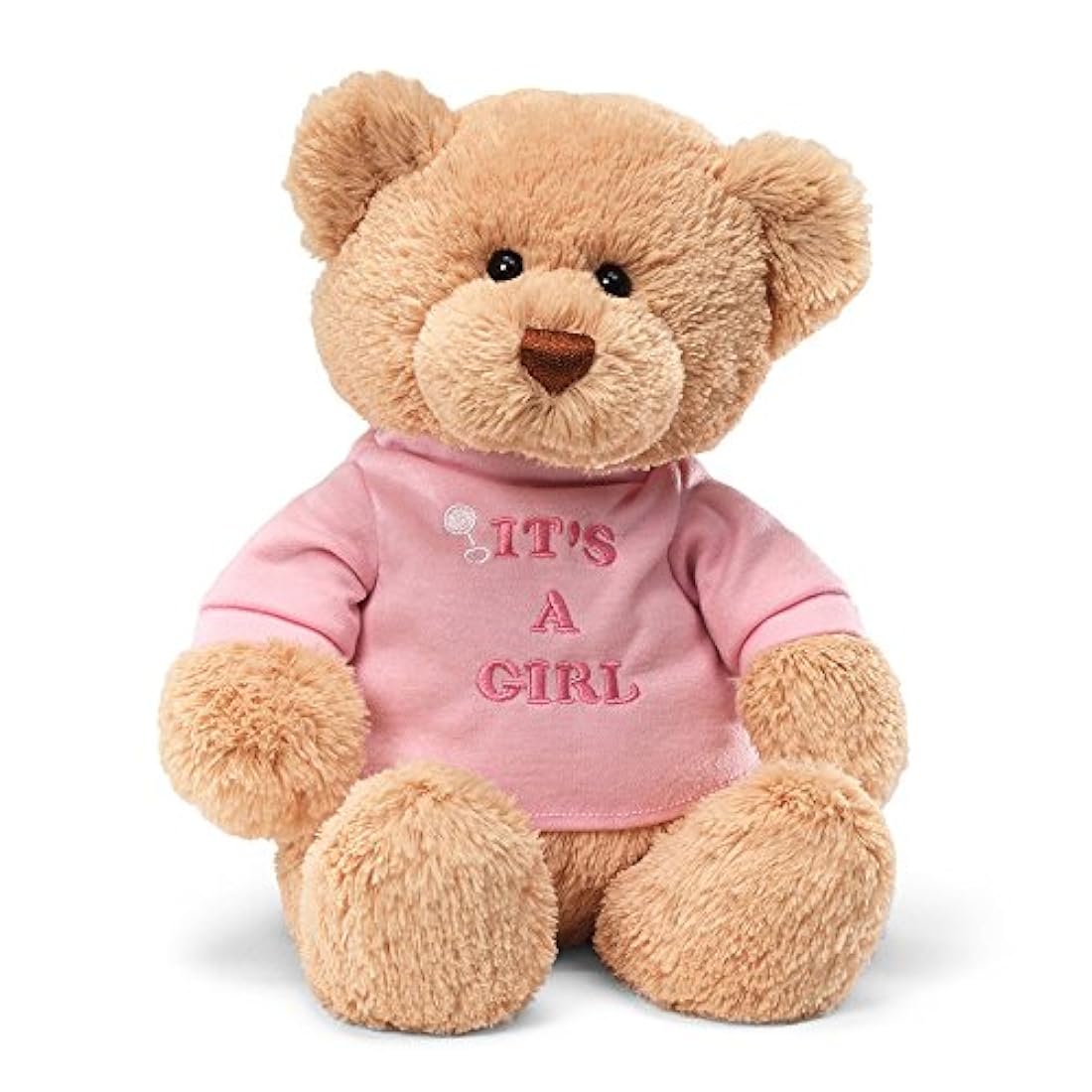 Oso de peluche con playera de Es una niña (It's a Girl)