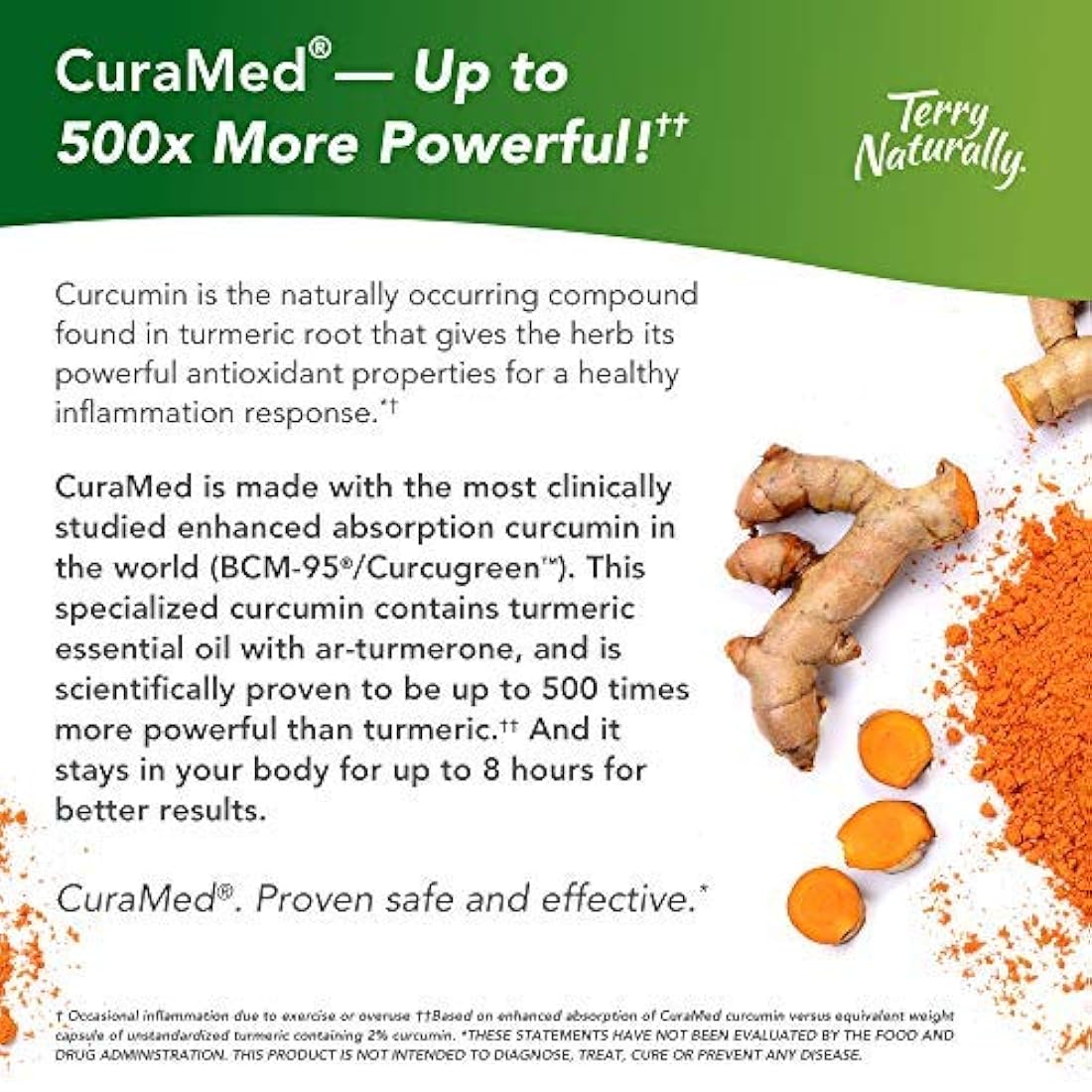 Terry Naturalmente CuraMed 375 mg - 60 cápsulas blandas