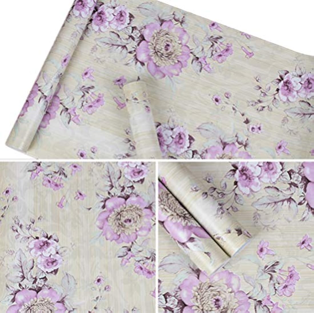 papel pintado para armario 17,7'x98 'color azul