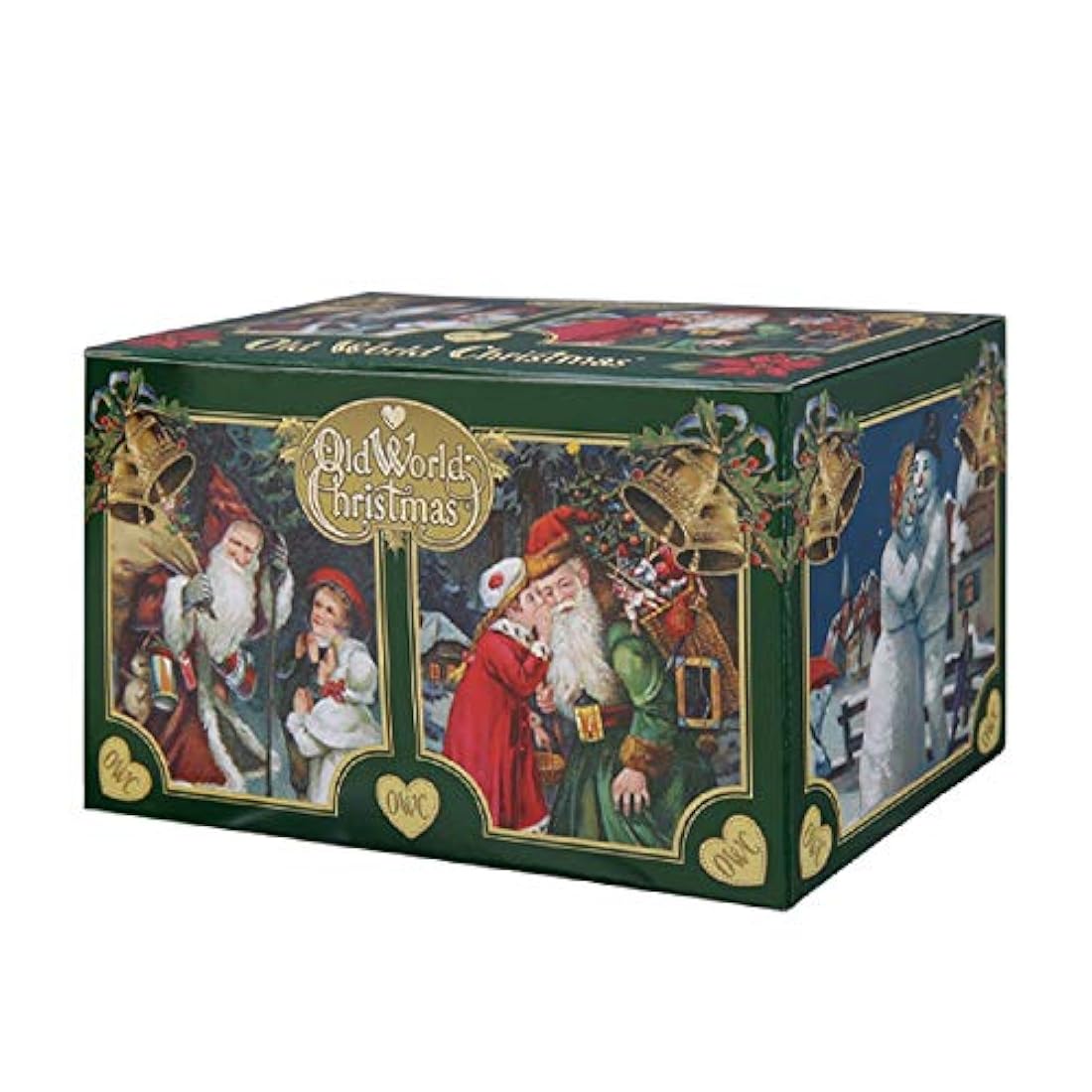 Old World Christmas Craft - Adornos soplados de vidrio para árbol de Navidad, taza