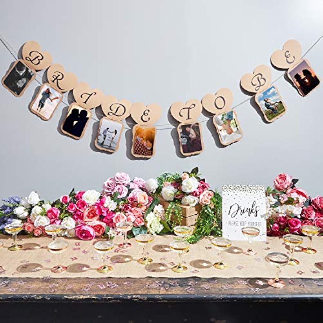 Pancarta para decoración de despedida de soltera