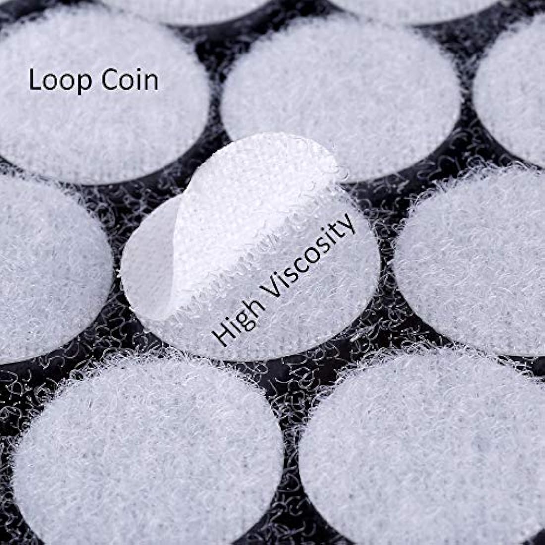 200 unidades de 0.787 in de diámetro blanco autoadhesivo