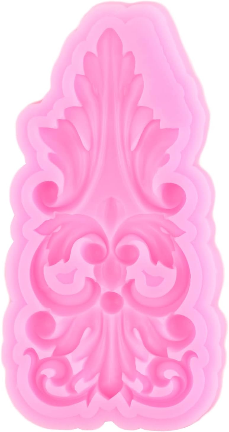 Molde de fondant barroco para fondant decoración de pasteles