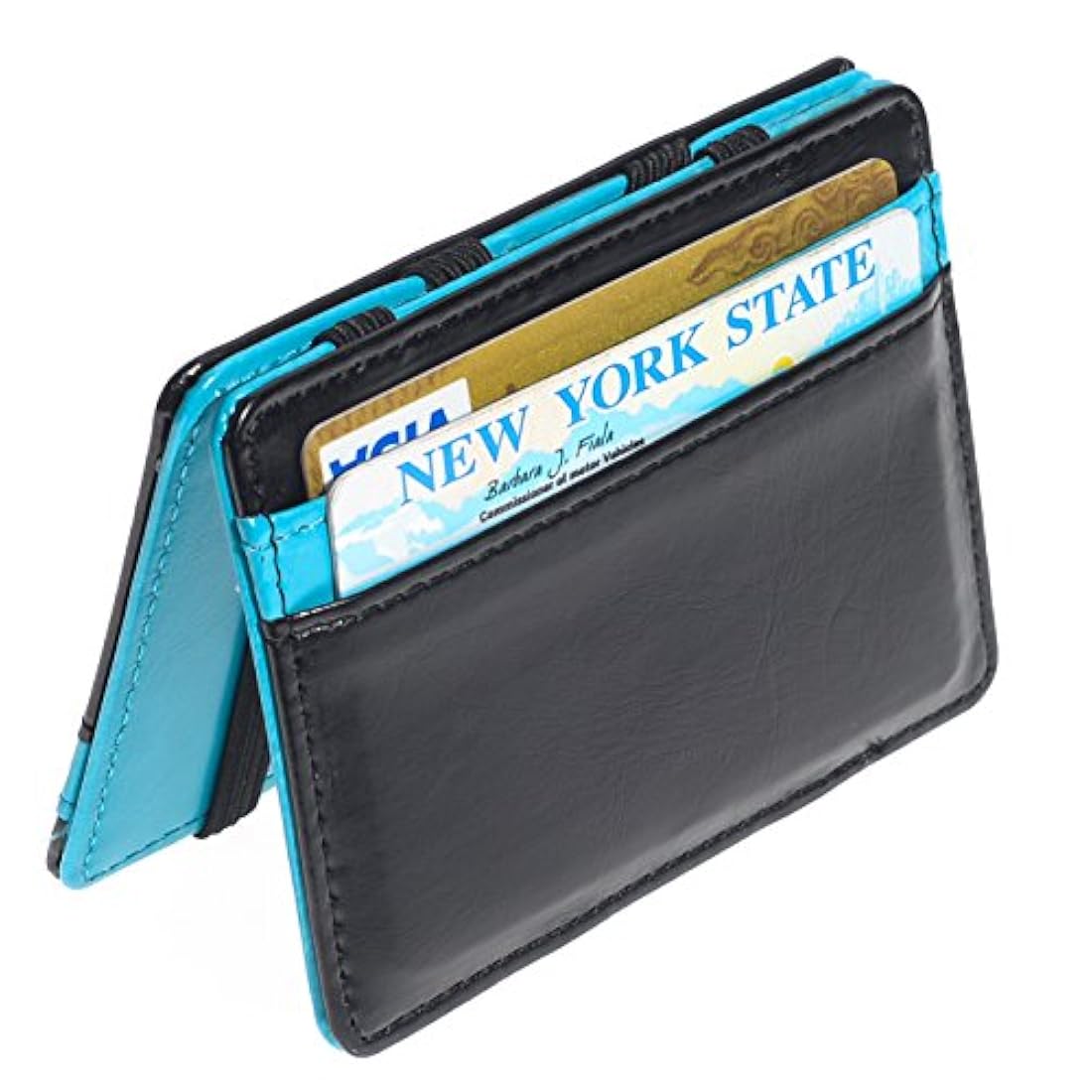 CKLT - Cartera para hombre (piel, minimalista, delgada)