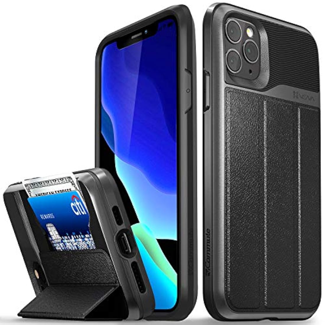 Vena vCommute- Funda tipo cartera para iPhone 11 Pro Negro