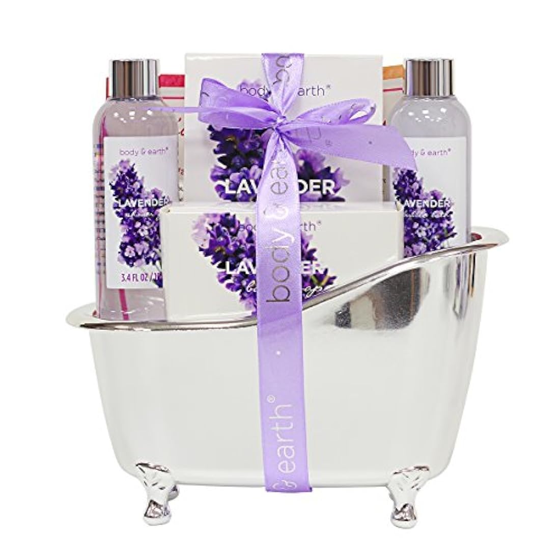 Cesta de regalo para mujer, aroma de lavanda