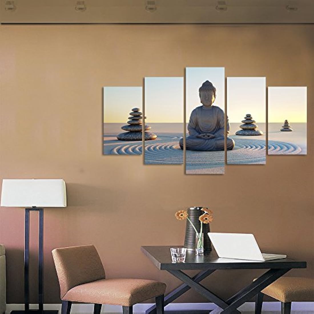 vvovv decoración de pared – 5 paneles de arte de cabeza