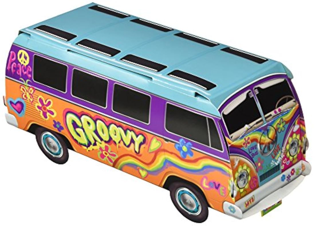 Centro de autobús 9.8 in, multicolor