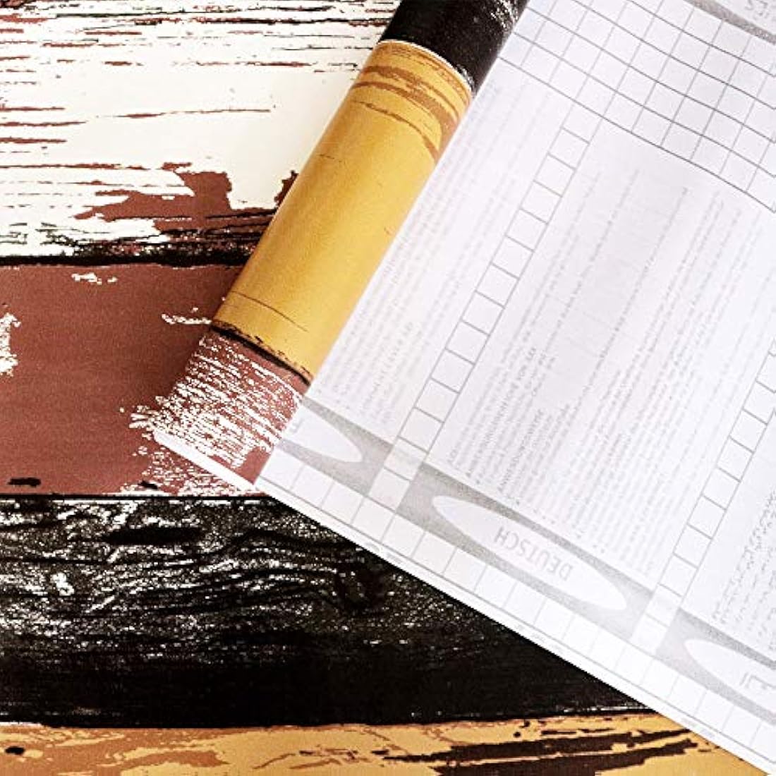 Papel autoadhesivo en vinilo con diseño de madera