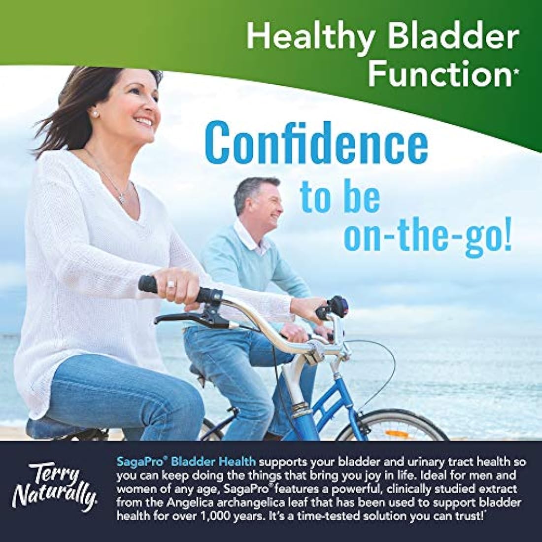 Terry Naturalmente sagapro vejiga Salud – 60 tabs Pack de 2