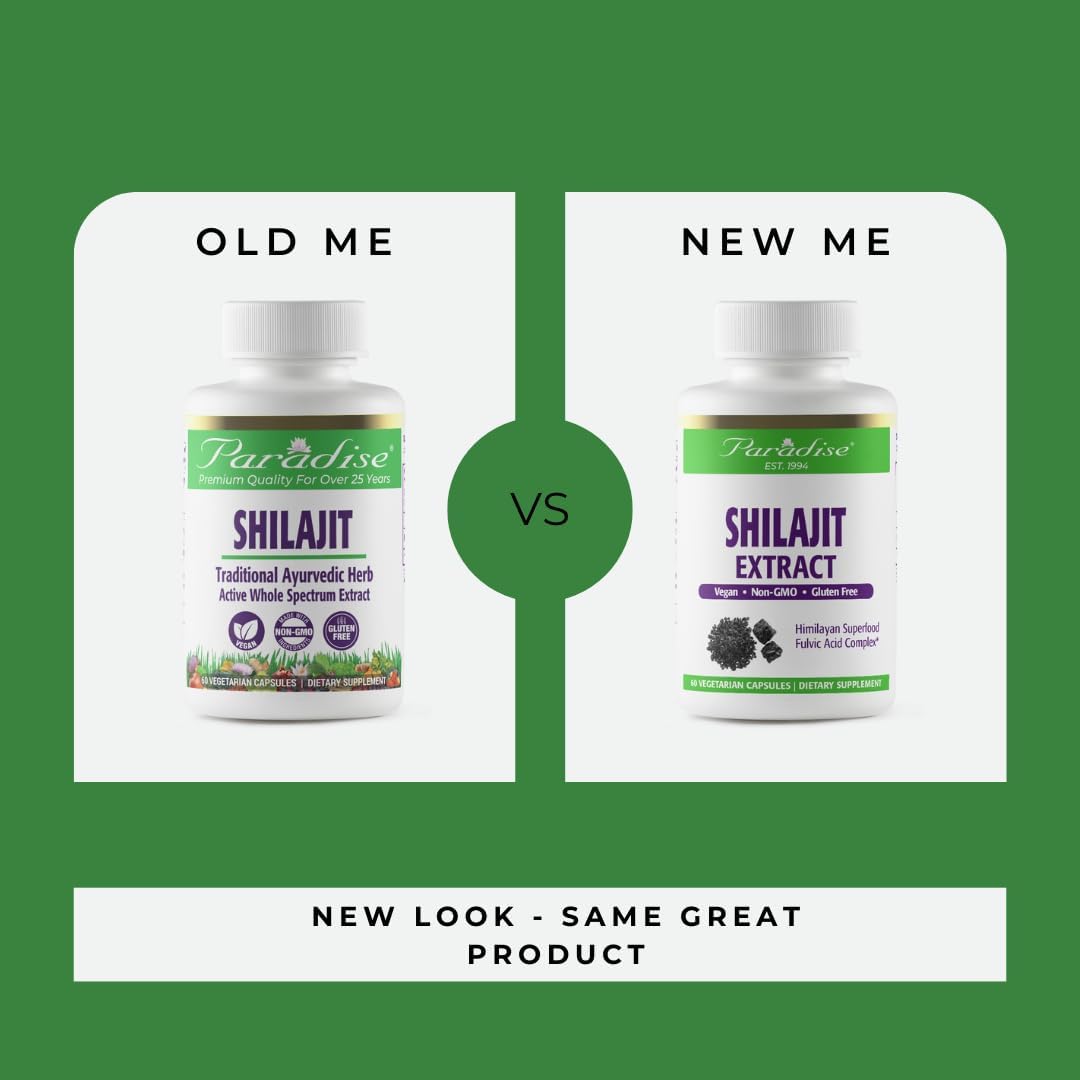 Suplemento Herbs Shilajit planta activa entera 60 cáp