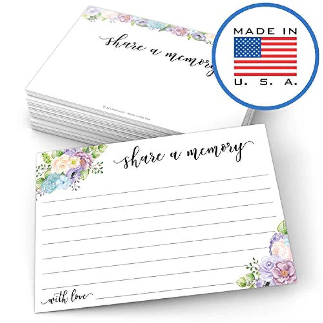 321Done Share a Memory Card (50 tarjetas) 4 x 6