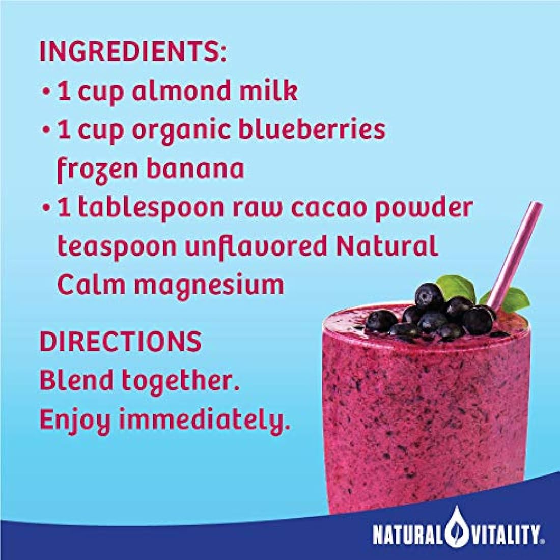 Vitalidad Natural Calm Natural Magnesio anti estrés,orgánico