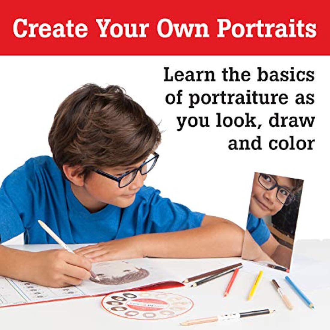 Aprende a dibujar retratos para principiantes - 40 unidades