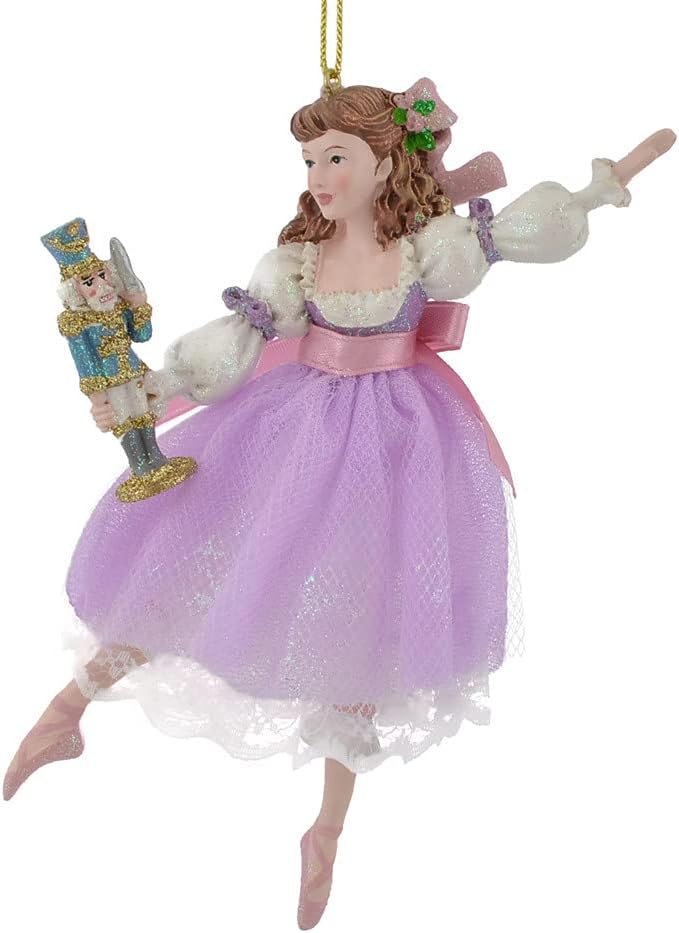 Adorno Navideño Clara Nutcracker Suite Kurt S. Adler C7654C