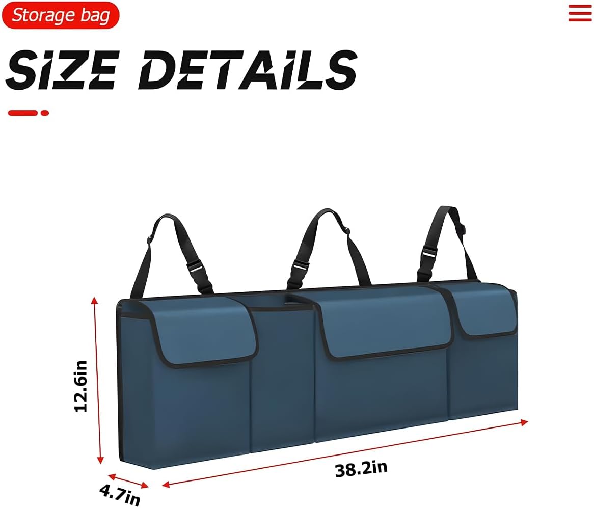 Organizador de Maletero BELOMI, Impermeable, Plegable, Grande