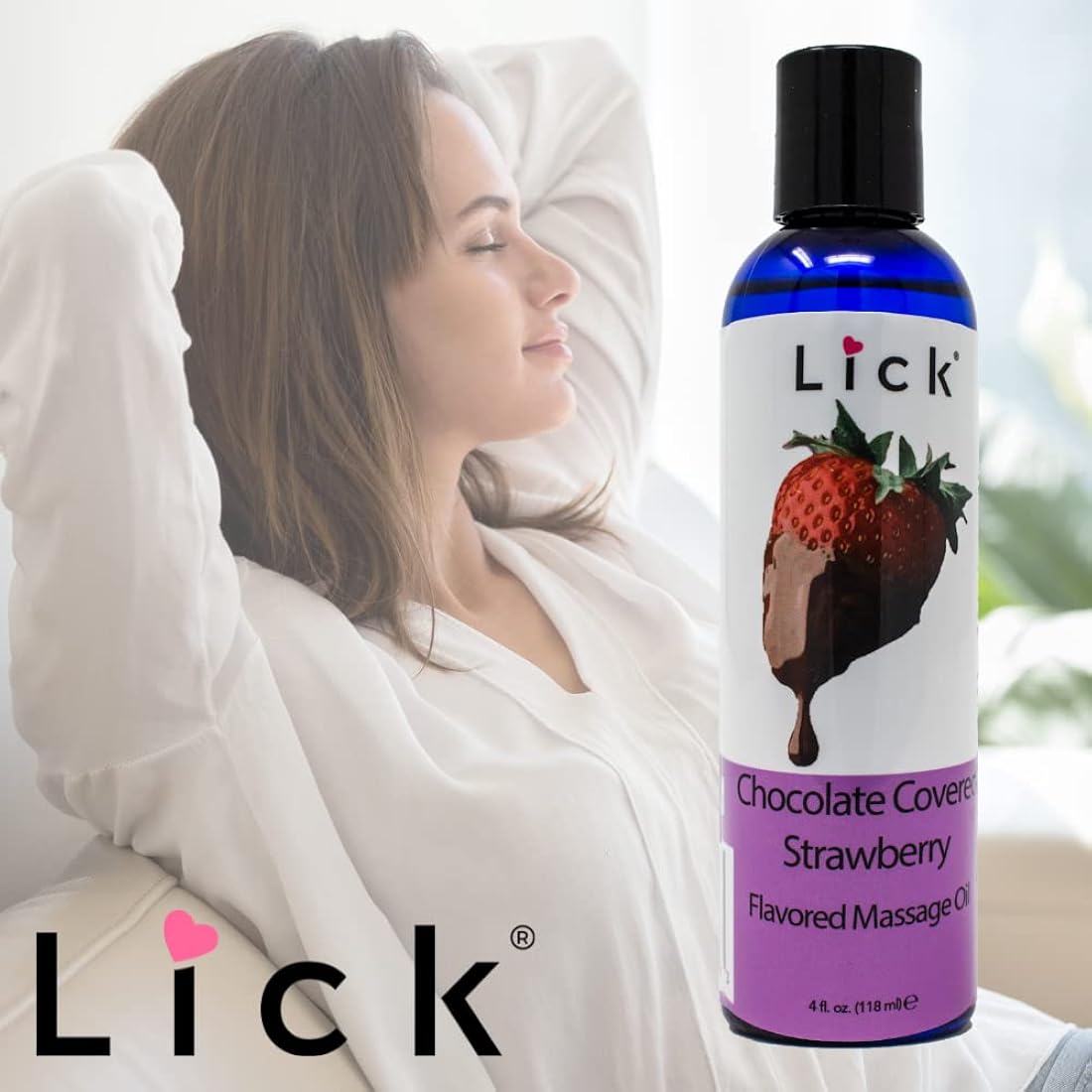 Aceites de aromaterapia con sabor a fresa LICK