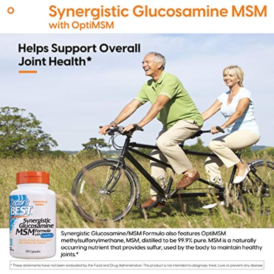 Sinérgica Glucosamina MSM Fórmula, 753950000704, 1, 1