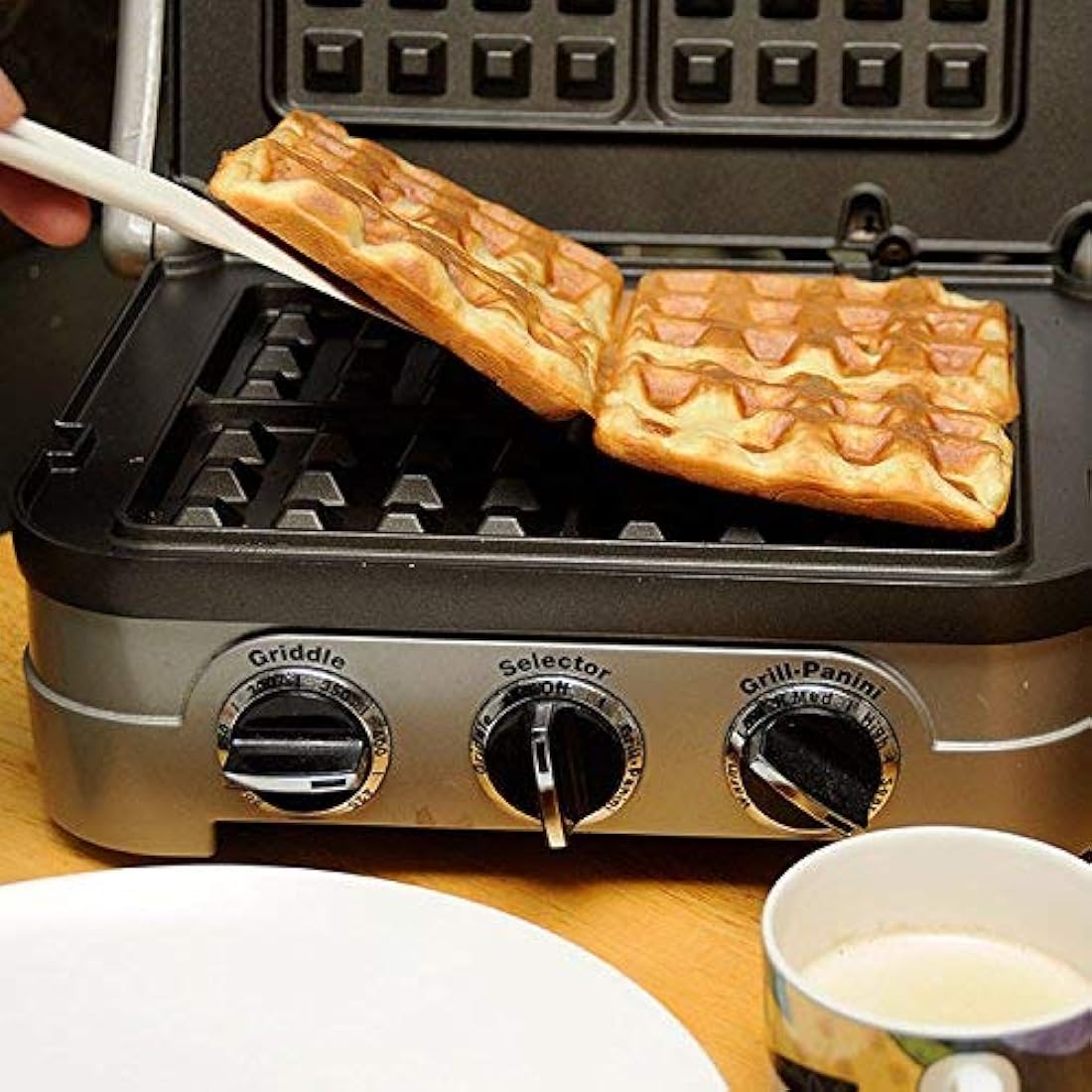 Placas para waffles para plancha Cuisinart GR-WAFP