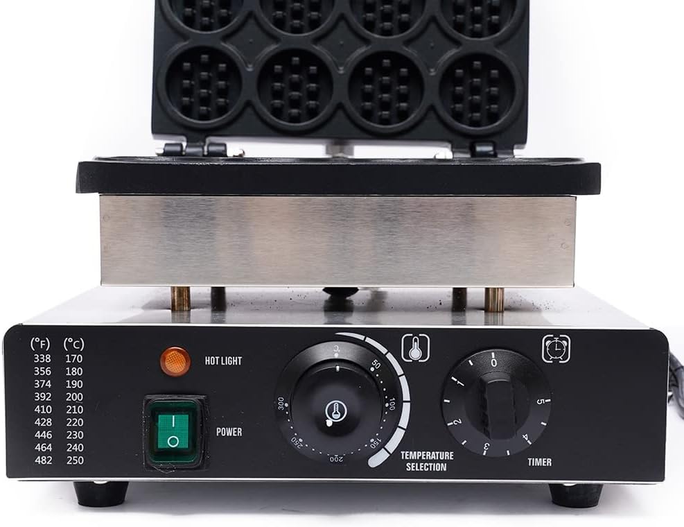 Máquina de Waffles Comercial, Electric, 16 Rejillas, 1750W, 110V