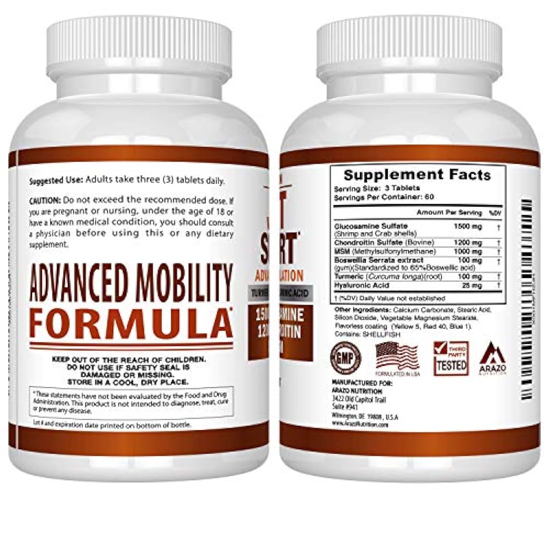 Glucosamina Condroitina MSM Boswellia Cúrcuma