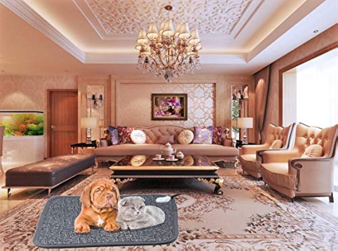 Almohadilla de calefacción para perros para cama grande