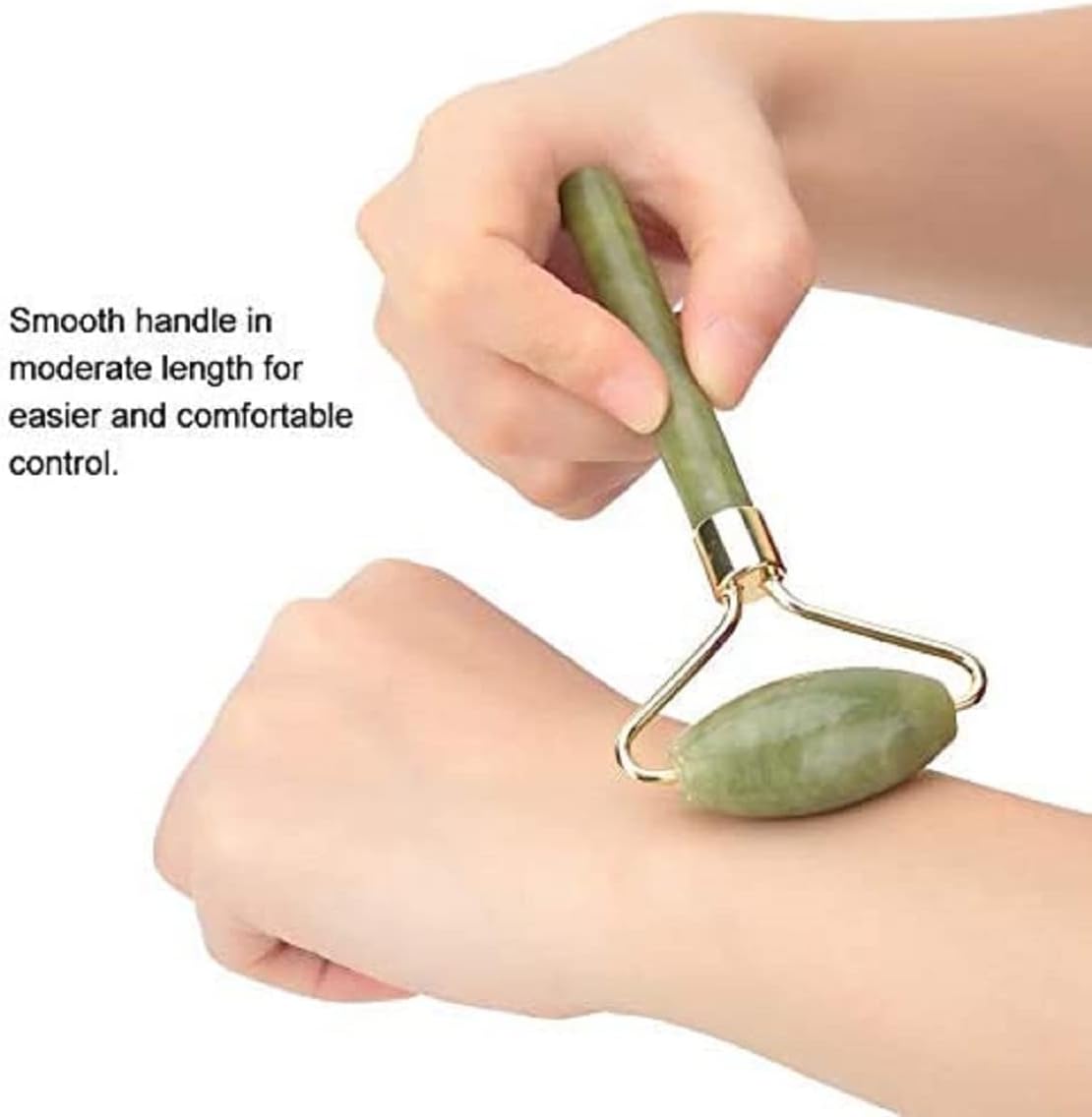 Juego de rodillos de jade Gua Sha fuvooi