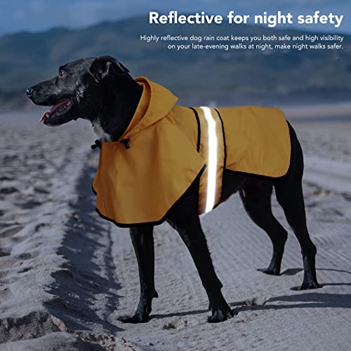 Weesiber Impermeable ajustable impermeable para perros